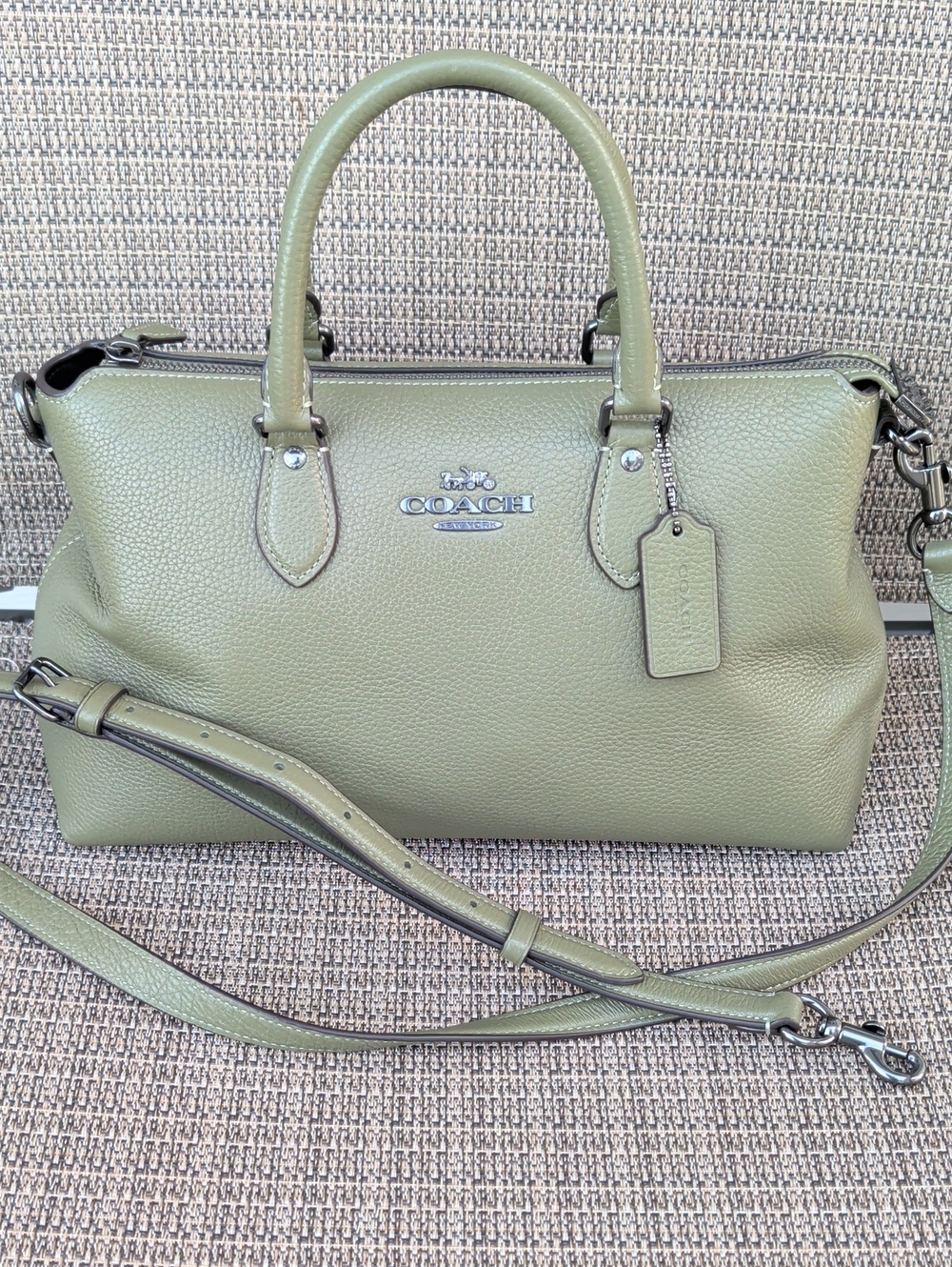Coach Georgia Satchel (CR156) With Crossbody Strap EUC